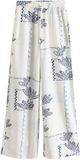 Next - Dames - Zwangerschapsbroek van linnen met elastische taille - Crème