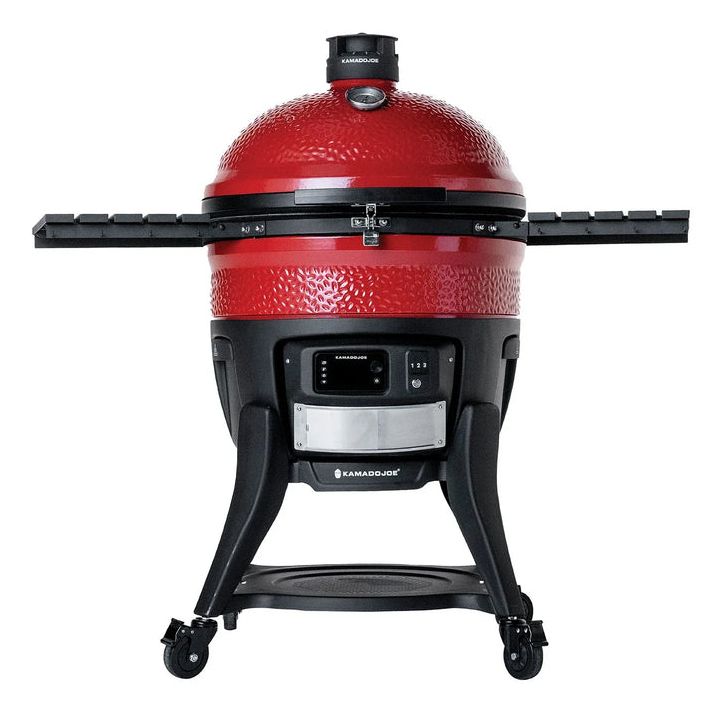 Kamado Joe Big Joe Konnected Joe Kamado Barbecue Zwart;Rood