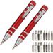 Merkloos / Sans marque BeiJingLiangPinJiaZuoKeJiWenHuaFaZhanYouXianGongSi Schroevendraaierset - Mini-gereedschap - 8-in-1 set