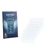 Savvies - Screenprotector voor Ultratronik Glass Touch Front 5" - Folie Beschermfolie transparant 6 Stuks