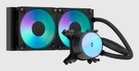 Fractal Design Radius 240 RGB Black Processor Alles-in-één vloeistofkoeler 12 cm Zwart 1 stuk(s)