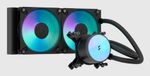 Fractal Design Radius 240 RGB Black Processor Alles-in-één vloeistofkoeler 12 cm Zwart 1 stuk(s)