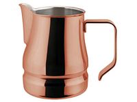ILSA Evolution Melkkannetje voor cappuccino en latte art, roestvrij staal 18/10, kleur koper, 6 kopjes, inhoud 50 cl