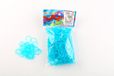 Haarelastiekjes Rainbow Loom Haarelastiekjes Turquoise Jelly