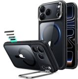 ESR Classic Hybrid HaloLock Stash Stand Hoesje voor Apple iPhone 17 Pro Max - Zwart