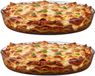 Alessandro Plat de cuisson - 2x - 3 litres - 35 x 24 x 7 cm - verre - résistant au lave-vaisselle - transparent