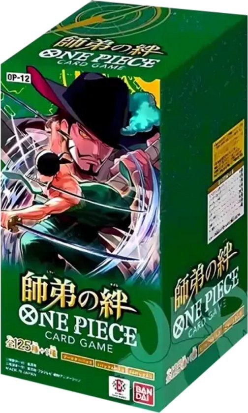 BANDAI One Piece OP-12 Legacy of the Master Booster Box (JP) - Japanse versie - 24 Packs