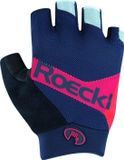 Roeckl Iseo Gants de vélo été unisexe noir rouge