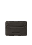 Marc O'Polo Leren kaarthoes Malte Card Holder Burnt Coffee donkerbruin