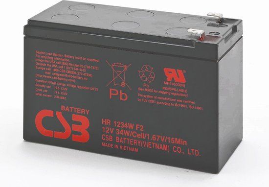 PowerWalker UPS-accu Sealed Lead Acid (VRLA) 12 V