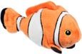 Nature Planet Knuffel clownvis oranje/wit 13 cm - Nemo