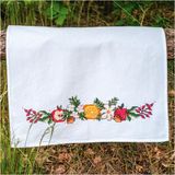 Vervaco Keukenhanddoek Kit Kerstfruit 46 x 71cm