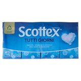 Scottex Zakdoeken voor dagelijks gebruik, 10 verpakkingen met 8 verpakkingen – 1880 g