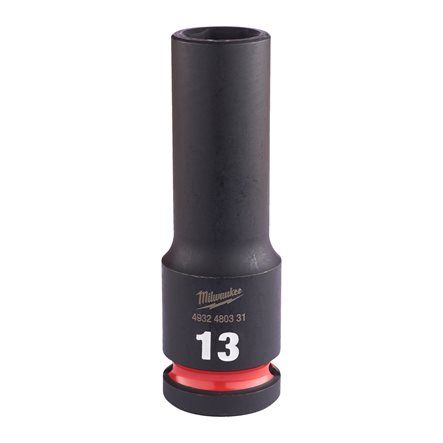 Milwaukee SHOCKWAVE Lange Krachtdop - 13 mm - 1/2"