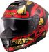 LS2 FF808 Stream II Drako Noir Rouge Casque intégral - Taille M