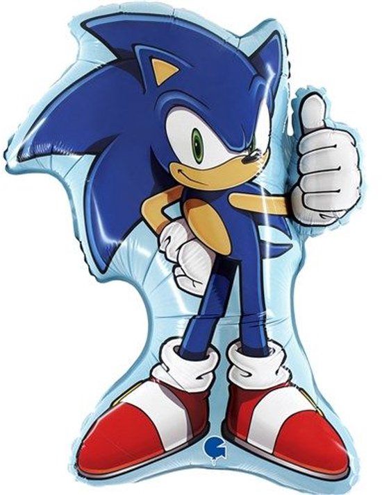 GRABO Haza-Witbaard BV Sonic the Hedgehog Folieballon
