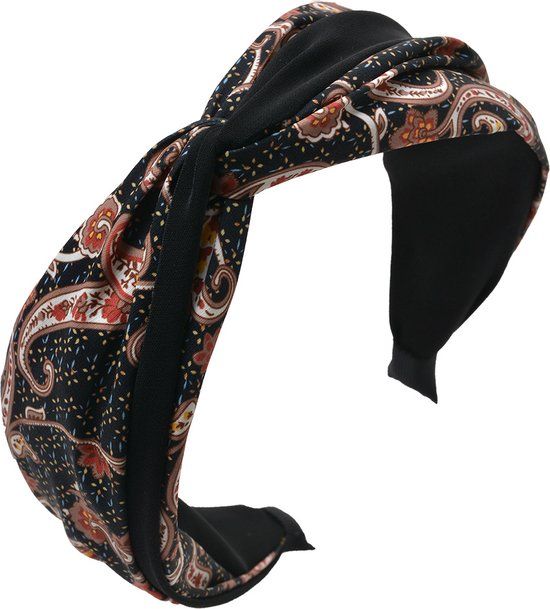 Clayre & Eef Women's Black Synthetic Headband