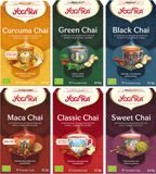 Yogi Tea Lucky Chai - Biologische Kruidenthee met Kaneel, Gember en Kardemom