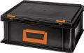 Alutec Kunststofbox Magnus PC 14 Zwart, Oranje