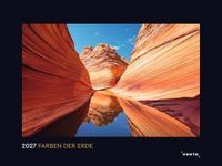 Farben KUNTH Farben der Erde - KUNTH Wandkalender 2027: Hochwertiger, bildstarker Kalender mit Spiralbindung im Großformat