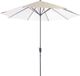 SenS-Line Parasol de jardin Salou Ø300 cm Beige Polyester