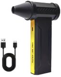Merkloos Elektrische luchtblazer - 160000 RPM, 10000 mAh, draadloos ontwerp, air duster voor pc toetsenbord auto en huishouden - Zwart