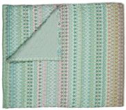 Pip Studio Ashanti Bedsprei - 270x260 cm - Groen