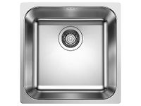 BLANCO SUPRA 400-IF R12 Spoelbak, 440x440 mm, geborsteld rvs