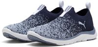 Puma Softride Premier Slip-On Knit Hardloopschoenen Dames 309834 18 Navy/Greay