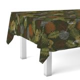 Martina Home Wasdoek tafelkleed, Arga, oranje, 300 x 140 cm