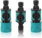 OEM Wan GmbH Tuinslangverbindingen met ventiel - Perfecte aansluiting - 3 stuks