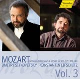 Outhere Hänssler Classic Dmitry Sitkovetsky & Konstantin Lifschitz - Mozart: Sonatas For Piano & Violin Volume 3 (CD)