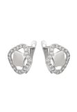 NAEMI Oorbellen Zilver Multi Kleur Vrouwen Koper 1.5 cm