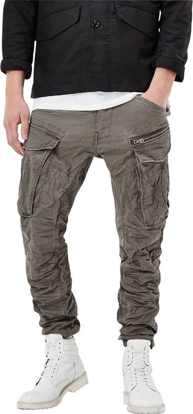 G-Star RAW Rovic Tapered Cargo Broek - Grijs - Heren - W30/L34