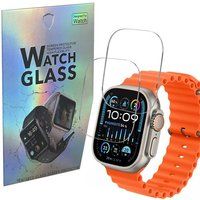 Phonillico® Gehard glas voor Apple Watch ULTRA 2 49 mm [Pack 2]