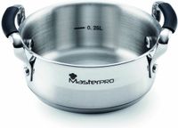 Masterpro Kookpot Masterpro Ø 12 cm Ziverachtig Roestvrij staal
