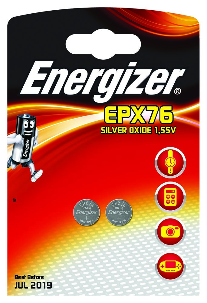 Energizer EPX 76 Knoopcel Zilveroxide 200 mAh 1