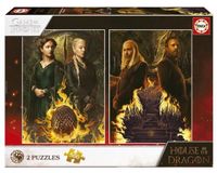 Educa EUDCA - Puzzel - 2 x 500 stukjes - Huis van de Draak
