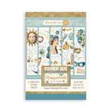 Stamperia Washi Pad - Masquerade (A5) - 8 Sheets