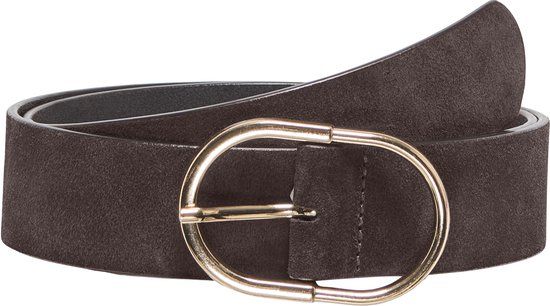 ONLY ONLNAJA SUEDE JEANS BELT ACC - Vrouwen - Riemen - Suède - Seal Brown