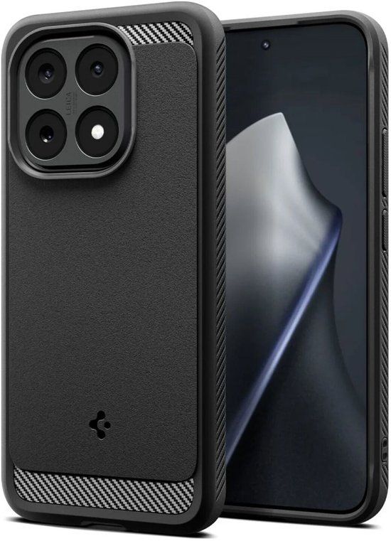 Spigen Rugged Armor mobiele telefoon behuizingen 17,4 cm (6.83") Hoes Zwart