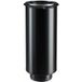 Poujoulat – Conduit de fumée droit de finition plafond 150mm – Inox Galva Noir – Pour installation en espaces confinés