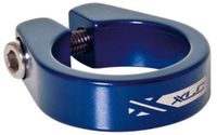 XLC zadelbuisklem 31.6 aluminium blauw PCB-05