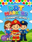 Community Helpers Dot Markers Activity Book for Kids