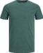 Jack & Jones Jjeorganic Melange Tee Ss O-neck - Storm/melange - L