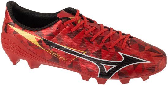 Mizuno Alpha II Select FG Voetbalschoenen Mannen Rood Maat 44