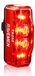 Feu arrière pour vélo, modèle TR250 - Rechargeable - 250 lm - Capteur de feu stop - Activation/désactivation automatique - Protection IPX6 - Fixation sur tige de selle