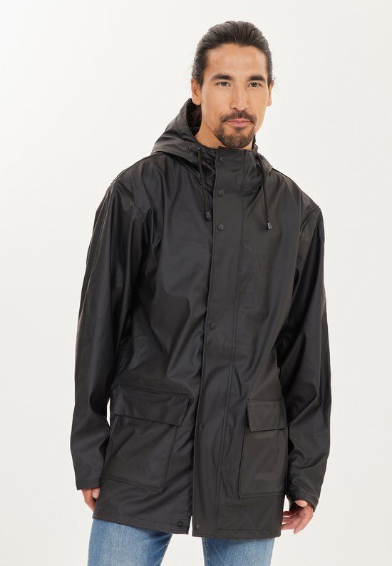 Weather Report Regenjas Torsten Heren L Zwart Polyester