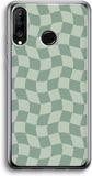 Case Company Huawei P30 Lite Case - Grid Green - Soft Cover