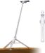 Ulanzi TT88 Overhead Selfie Stick - Tafelstatief met Verstelbare Arm - Voor Top-Down Opnames - Aluminium - Wit